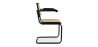 Chaise de salle à manger avec accoudoirs - Vintage - Bois et rotin - Bastral image 7