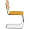 Chaise de salle à manger - tapissée de velours - Bois et rotin - Martha image 7