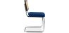 Chaise de salle à manger - Tapissée de velours - Bois et rotin - Hyre image 7