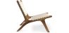 Fauteuil de Salon - Fauteuil de Design Artisanal Boho Bali - Bois et Corde - Recia image 7