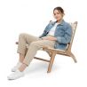 Fauteuil de Salon - Fauteuil de Design Artisanal Boho Bali - Bois et Corde - Recia image 7