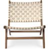 Fauteuil de Salon - Fauteuil de Design Artisanal Boho Bali - Bois et Corde - Recia image 7