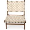 Fauteuil de Salon - Fauteuil de Design Artisanal Boho Bali - Bois et Corde - Recia image 7