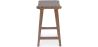 Tabouret en bois - Design Boho Bali - Cuir - Recia image 7