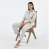 Chaise de salle à manger en bois - Design Boho Bali - Breya image 7