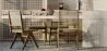 Chaise de salle à manger en bois - Design Boho Bali - Breya image 7
