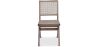 Chaise de salle à manger en bois - Design Boho Bali - Breya image 7