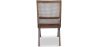 Chaise de salle à manger en bois - Design Boho Bali - Breya image 7