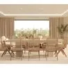 Chaise de salle à manger en bois - Design Boho Bali - Breya image 7