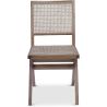 Chaise de salle à manger en bois - Design Boho Bali - Breya image 7
