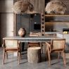 Chaise de salle à manger en bois - Design Boho Bali - Breya image 7