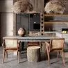 Chaise de salle à manger en bois - Design Boho Bali - Breya image 7