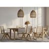 Chaise de salle à manger en bois - Design Boho Bali - Breya image 7