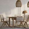 Chaise de salle à manger en bois - Design Boho Bali - Breya image 7