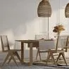 Chaise de salle à manger en bois - Design Boho Bali - Breya image 7