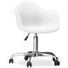 Chaise de bureau avec accoudoirs - Chaise de bureau pivotante avec roulettes - Grev image 7