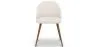 Chaise de salle à manger - Tapissée en tissu bouclé - Scandinave - Evelyne image 7