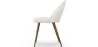 Chaise de salle à manger - Tapissée en tissu bouclé - Scandinave - Evelyne image 7