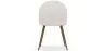 Chaise de salle à manger - Tapissée en tissu bouclé - Scandinave - Evelyne image 7