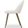 Chaise de salle à manger - Tapissée en tissu bouclé - Scandinave - Evelyne image 7