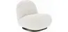 Fauteuil tapissé en tissu bouclé - Larry image 7
