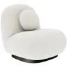 Fauteuil tapissé en tissu bouclé - Larry image 7