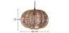 Lustre de plafond en rotin - Suspension de style Boho Bali - Pya image 7