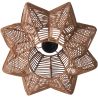 Lustre de plafond en rotin - Suspension de style Boho Bali - Pya image 7