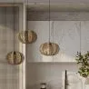 Lustre de plafond en rotin - Suspension de style Boho Bali - Pya image 7