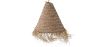 Lampe de plafond en sparte - Lampe suspendue de style boho Bali - Pitse image 7
