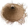 Lampe de plafond en sparte - Lampe suspendue de style boho Bali - Pitse image 7