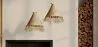 Lampe de plafond en sparte - Lampe suspendue de style boho Bali - Pitse image 7