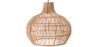  Lampe de plafond en rotin - Lampe suspendue au stile Boho Bali - Elan image 7