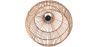  Lampe de plafond en rotin - Lampe suspendue au stile Boho Bali - Elan image 7
