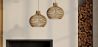  Lampe de plafond en rotin - Lampe suspendue au stile Boho Bali - Elan image 7