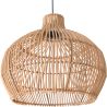  Lampe de plafond en rotin - Lampe suspendue au stile Boho Bali - Elan image 7