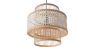 Lustre de plafond en rotin - Suspension de style Boho Bali - Yei image 7