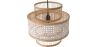 Lustre de plafond en rotin - Suspension de style Boho Bali - Yei image 7