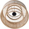 Lustre de plafond en rotin - Suspension de style Boho Bali - Yei image 7