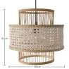Lustre de plafond en rotin - Suspension de style Boho Bali - Yei image 7