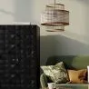 Lustre de plafond en rotin - Suspension de style Boho Bali - Yei image 7