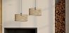 Lampe de plafond en rotin - Lampe suspendue au stile Boho Bali - Beri image 7