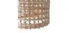 Lampe de plafond en rotin - Lampe suspendue de stile Boho Bali - Fai image 7