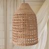 Lampe de plafond en rotin - Lampe suspendue de stile Boho Bali - Fai image 7