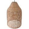 Lampe de plafond en rotin - Lampe suspendue de stile Boho Bali - Fai image 7