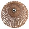 Lampe de plafond en rotin - Lampe suspendue de stile Boho Bali - Fai image 7