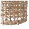 Lampe de plafond en rotin - Lampe suspendue de stile Boho Bali - Fai image 7