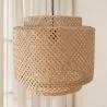 Lustre de plafond en bambou - Suspension de style Boho Bali - Hya image 7