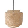 Lustre de plafond en bambou - Suspension de style Boho Bali - Hya image 7