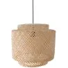 Lustre de plafond en bambou - Suspension de style Boho Bali - Hya image 7